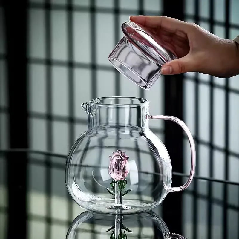 Rose Blossom Teapot