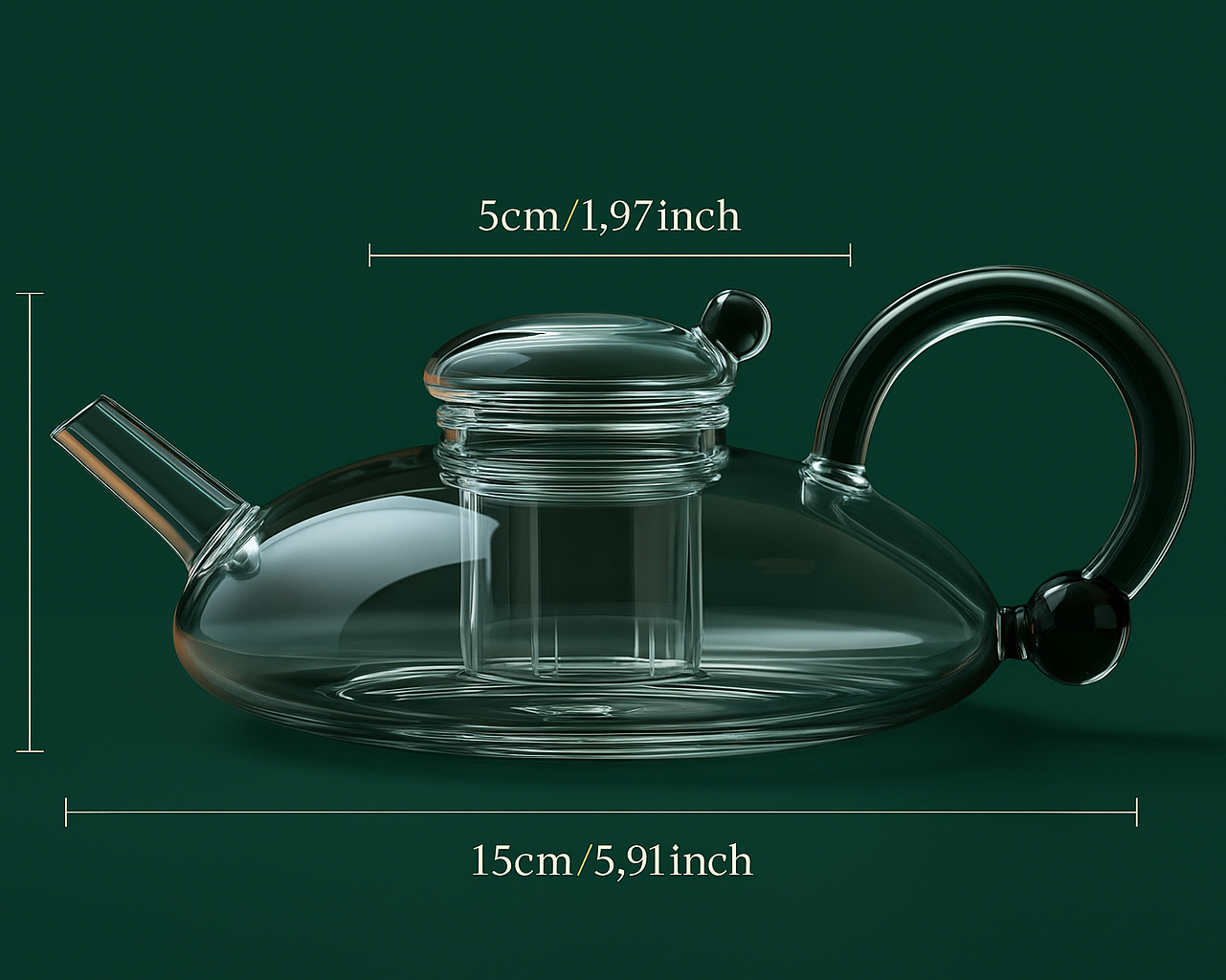 Heat-Resistant Luxury Teapot