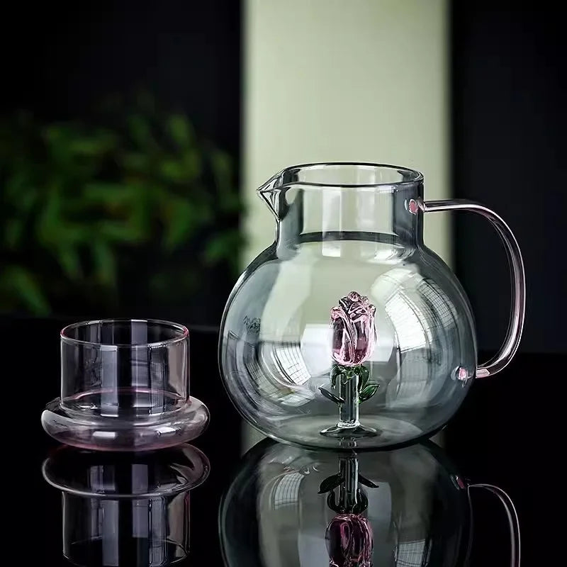Rose Blossom Teapot