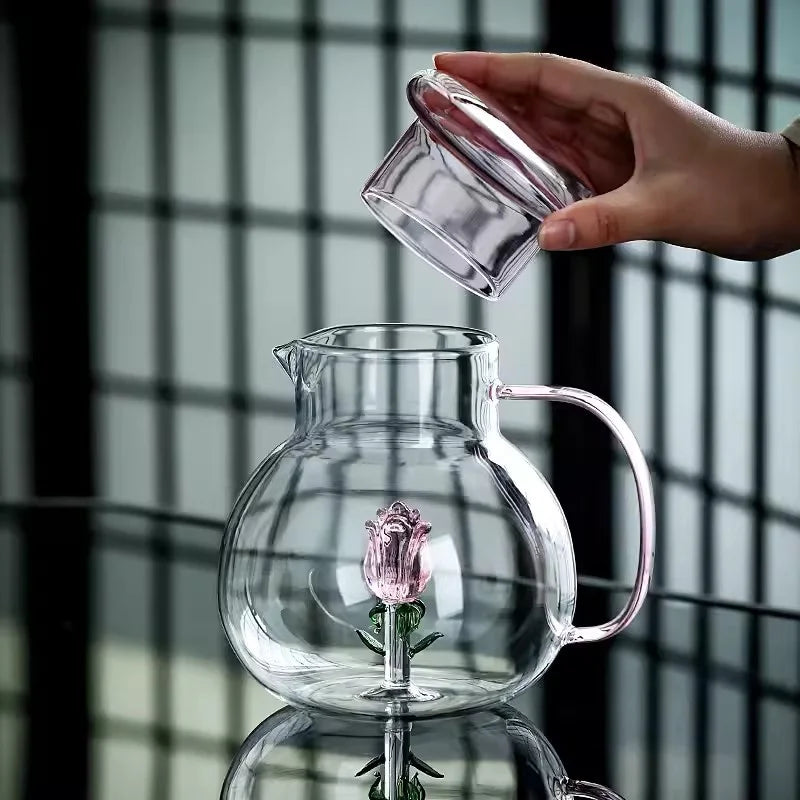Rose Blossom Teapot